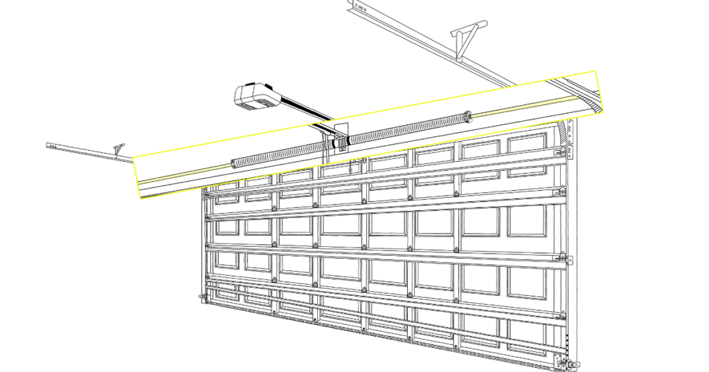 garage door diagram